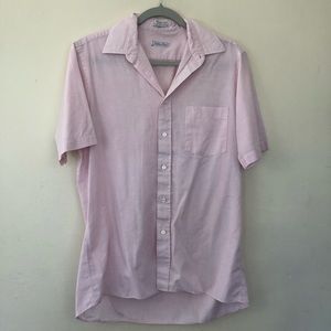 Vintage pink Christian Dior button down shirt